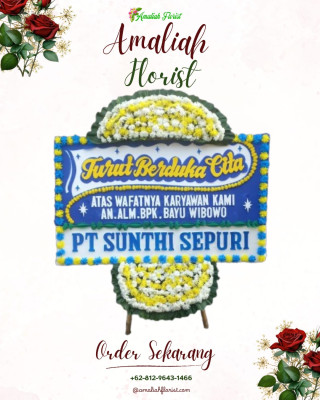 Papan Bunga Duka di Talago Sarik