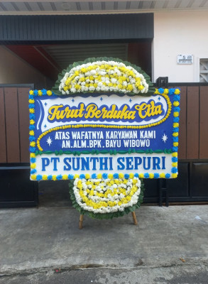 Papan Bunga Duka di Talago Sarik