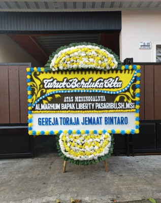 Papan Bunga Duka di Talago Sarik