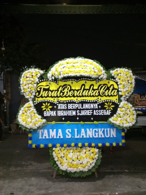 Papan Bunga Duka di Talago Sarik
