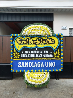 Papan Bunga Duka di Talago Sarik